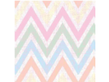 Alfombra Vinilica  Q-Carpet Chevron Multi Color